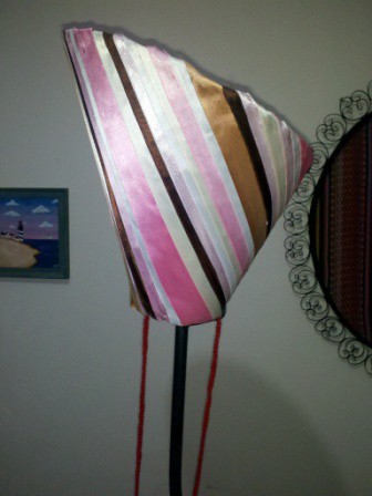 Pantalla de Lámpara con cintas